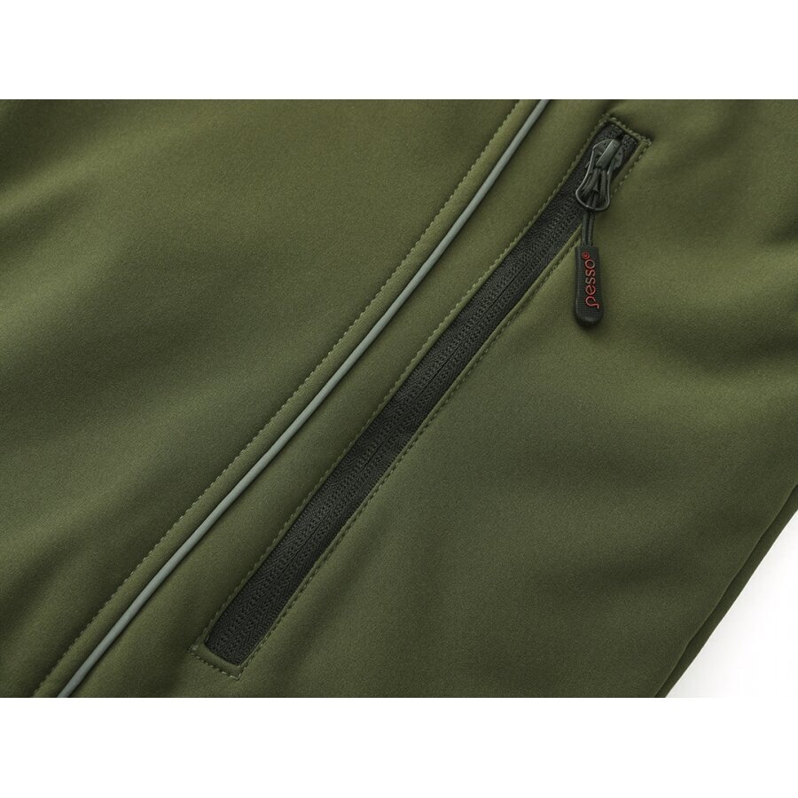 SoftShell-takki Pesso Otava, Khaki hinta ja tiedot | Työvaatteet | hobbyhall.fi