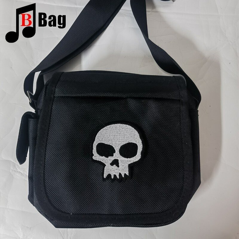 tyyli 5-Y2K Punk Spider Cross Nylon Olkalaukut Naisten Tyttö Kangas Pieni Neliömäinen Laukku Gootti Crossbody Laukku Naisten muoti käsilaukku hinta ja tiedot | Tietokonelaukut | hobbyhall.fi