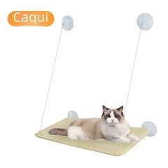 Cat Hammock irrotettava ja pestävä lemmikkityynysänky mustalla ikkunalla hinta ja tiedot | Sängyt | hobbyhall.fi