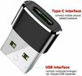 USB-USB C -sovitin iPhone 16 -laturille 2Pack, USBC-naaras-uros OTG Type C -muunnin Apple Watch Ultra iWatch 7 8 9 10, iPhone 15 14 13 Plus Pro Max, AirPods, iPad, auto, Samsung S24 hinta ja tiedot | Adapterit | hobbyhall.fi