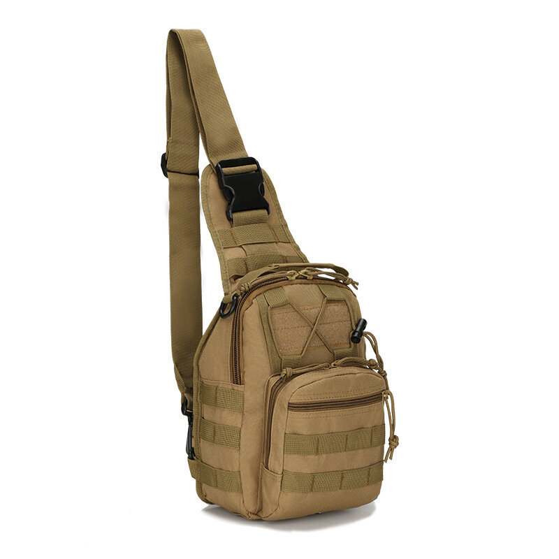 B-Crossbody Bag Military Waterproof Tactical Olkalaukku Pieni Rintalaukku Miesten Outdoor Urheilu Pyöräily Naamiointi Käsilaukku hinta ja tiedot | Tietokonelaukut | hobbyhall.fi