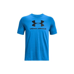 Miesten T-paita Under Armour Sportstyle Logo Tee M 1329590787, sininen. hinta ja tiedot | Miesten T-paidat | hobbyhall.fi