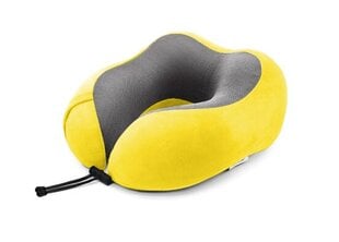 Memory Foam -matkatyyny säilytyspussilla nukkumiseen autossa, junassa, bussissa ja kotona hinta ja tiedot | Muut urheiluvälineet | hobbyhall.fi