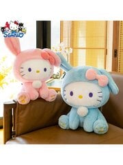 Sanrio Hello Kitty Pehmo Rabbit Transformation -nukke, täytetty kissatyyny, joululahja - monivärinen hinta ja tiedot | Pehmolelut | hobbyhall.fi