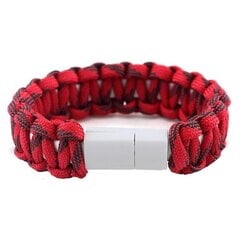 Edc Outdoor Survival Rannekoru Camping Emergency Paracord -työkalusarjat USB-datakaapeli iPhonelle hinta ja tiedot | Puhelimen kuoret ja kotelot | hobbyhall.fi