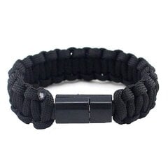 Edc Outdoor Survival Rannekoru Camping Emergency Paracord -työkalusarjat USB-datakaapeli iPhonelle hinta ja tiedot | Puhelimen kuoret ja kotelot | hobbyhall.fi