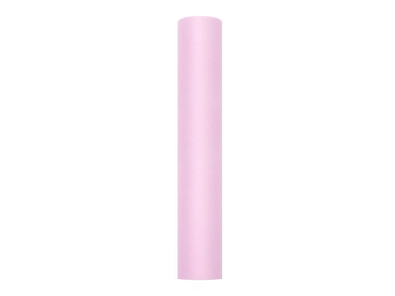 Sileä tyllirulla, vaaleanpunainen, 0,3x9 m, 1 laatikko / 45kpl (1kpl / 9m) hinta ja tiedot | Juhlakoristeet | hobbyhall.fi