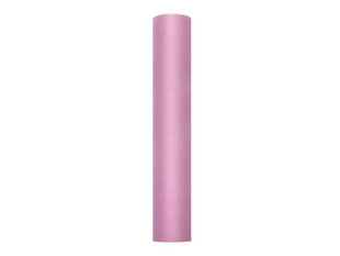 Sileä tyllirulla Powder Pink, pinkki, 0,3x9 m, 1 kpl / 9 m hinta ja tiedot | Juhlakoristeet | hobbyhall.fi