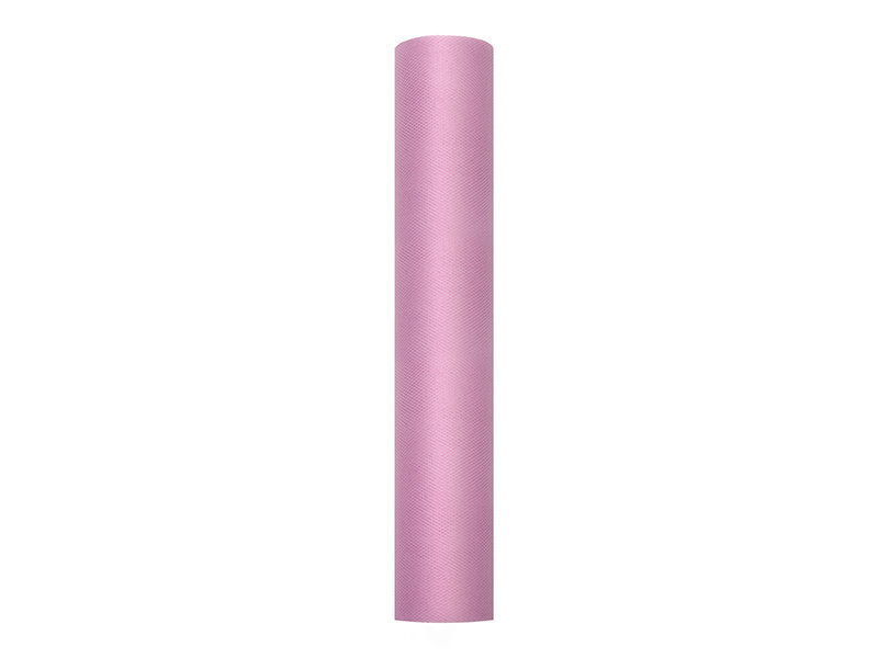 Sileä tyllirulla Powder Pink, pinkki, 0,3x9 m, 1 laatikko / 45 kpl (1 kpl / 9 m) hinta ja tiedot | Juhlakoristeet | hobbyhall.fi