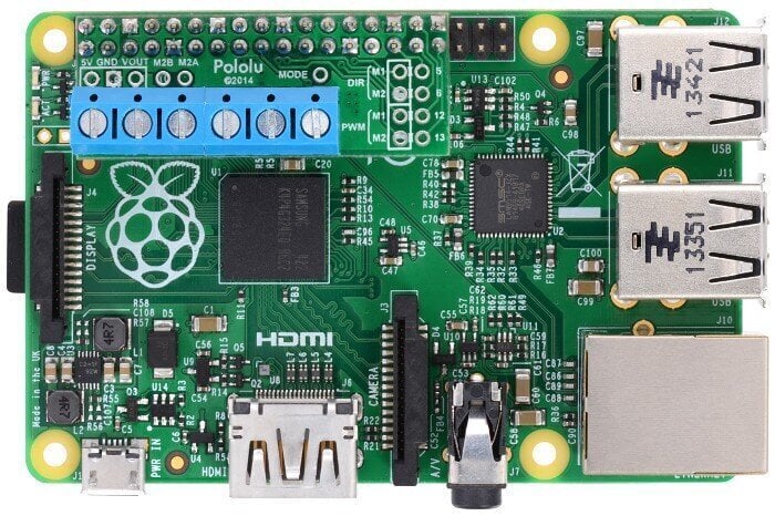 DRV8835 kaksikanavainen 11V/1.2A moottoriohjain Raspberry Pi -lisäosa hinta ja tiedot | Mikrokontrollerit | hobbyhall.fi