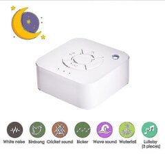 White Noise Machine Usb Ladattava Ajastettu sammutus Sleep Sound Machine nukkumiseen ja rentoutumiseen hinta ja tiedot | Suuhygienia | hobbyhall.fi