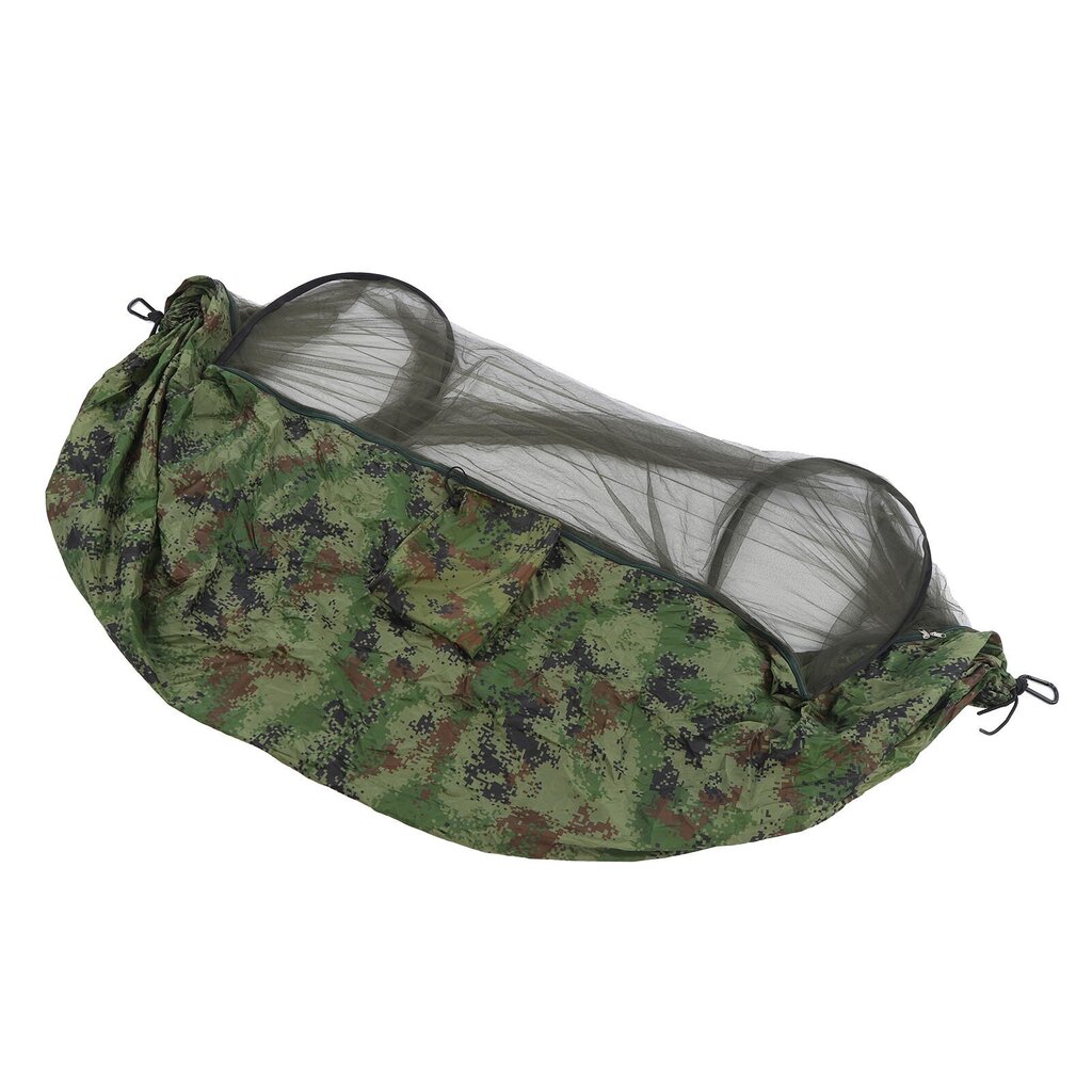 Camping Hammock 2 henkilöä Kapasiteetti 440lb Camo Color Bed Net Design Travel riippumatto retkeilyyn Reppuseikkailu hinta ja tiedot | Ilmapatjat | hobbyhall.fi