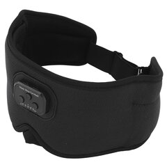 Bluetooth 5.2 Sleep kuulokkeet Langattomat 3D Sleeping Eyeshade Musiikkikuulokkeet Side Sleeperille, 20 White Noise Ajoitus musta hinta ja tiedot | Ilmapatjat | hobbyhall.fi