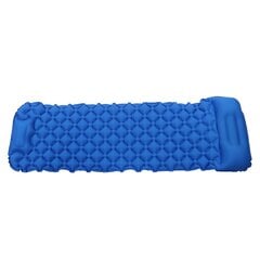 Camping Sleeping Pad Ultrakevyt puhallettava makuumatto sisäänrakennetulla pumpulla Backpacking Camping ilmapatja ulkokäyttöön tummansininen hinta ja tiedot | Ilmapatjat | hobbyhall.fi