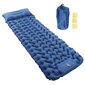 Camping Sleeping Pad Navy Blue Kevyt kosteudenkestävä puhallettava kaksinkertainen patja säilytyspussilla ulkokäyttöön hinta ja tiedot | Ilmapatjat | hobbyhall.fi