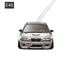 (E46)Autotarvike Auton ilmanraikastin Riippuva auton taustapeili hajuvesiriippuva kiinteä paperi BMW F30 E46 E90 M3 M4 M5 Haju hinta ja tiedot | Ilmanraikastimet autoon | hobbyhall.fi