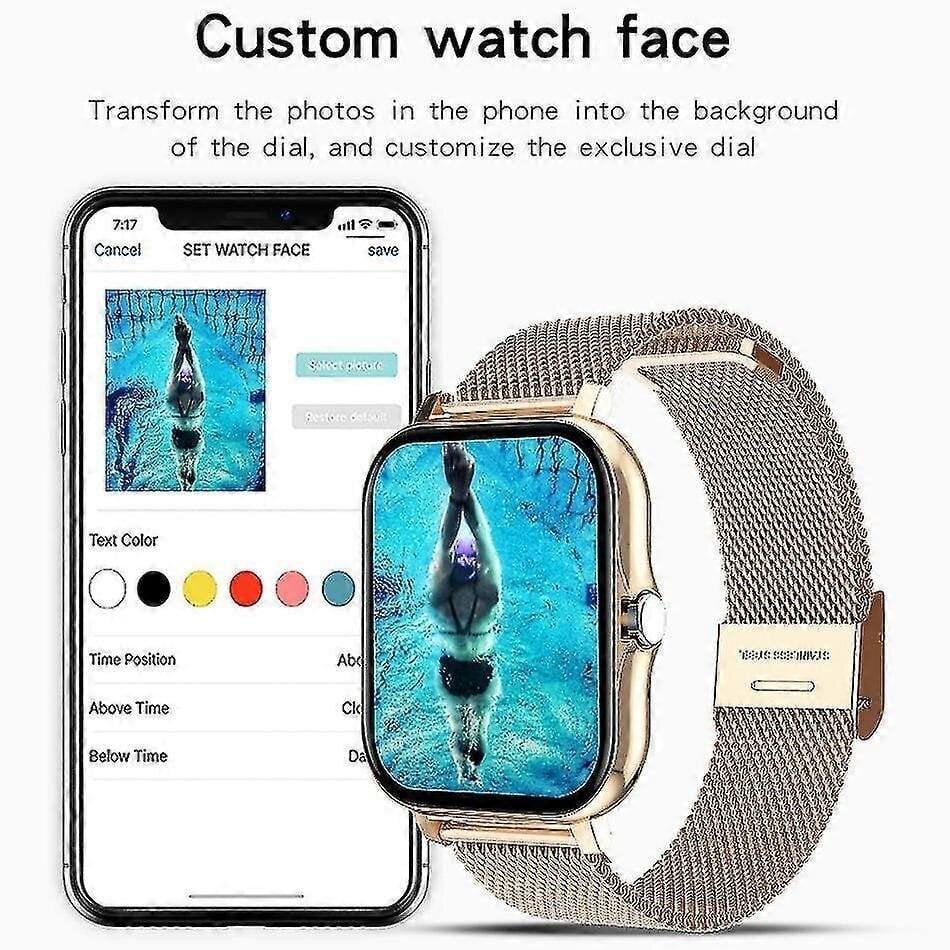 Älykello Miesten Naisten Älykello Android-puhelimille IOS-sykekuntomittari hinta ja tiedot | Älykellot | hobbyhall.fi