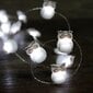 Jouluvalot Halloween String Lights String Lights PöLlö Tyyli 3 Metriä 30 Valoa 8 Valotilaa KaukosääDin Valkoinen hinta ja tiedot | LED-valonauhat | hobbyhall.fi