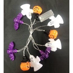 Jouluvalot Halloween Merkkijono Valot Merkkivalo Pieni Kurpitsa Haamu Yhdistelmä Tyyli 3 Metriä 30 Valoa KaukosääDin Eri VäRejä hinta ja tiedot | LED-valonauhat | hobbyhall.fi