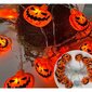 Jouluvalot Halloween Merkkijono Valonauha KaksipäInen Kurpitsan Muotoinen 3 Metriä 20 Valoa Kaksi Valotehostetta hinta ja tiedot | LED-valonauhat | hobbyhall.fi