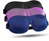 Sleep Mask 3 Pack - Päivitetty 3D muotoiltu 100 % blackout silmänaamio nukkumiseen säädettävällä hihnalla, mukava ja pehmeä yösilmäside naisille miehille, hinta ja tiedot | Imetystuotteet | hobbyhall.fi