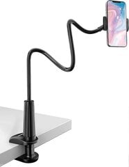 Puhelinteline Hanhenkaulalla, säädettävä 360 astetta kääntyvä taitettava puhelinteline Iphone-sarjalle/samsung/huawei/google70cm hinta ja tiedot | Puhelintelineet | hobbyhall.fi