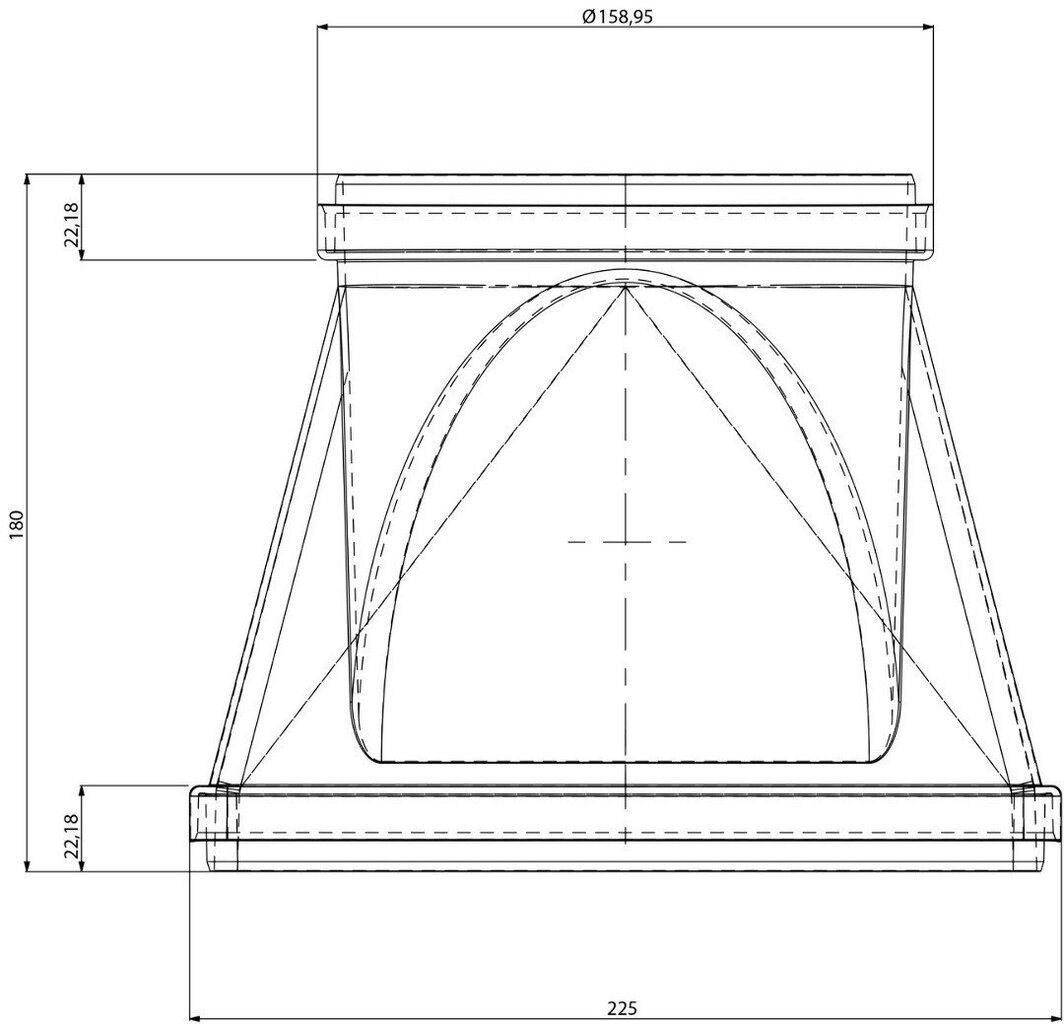 CONNECTION RCR 220X90 hinta ja tiedot | Kotitaloustarvikkeet | hobbyhall.fi