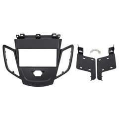 Double Din Radio Fascia for FORD Fiesta 2008 2017 Panel Dash Mount Asennus Trim Kit Pinta Musta Runko GPS| Ajoneuvojen sisäovien paneelit ja osat| hinta ja tiedot | Auton sisätilatarvikkeet | hobbyhall.fi