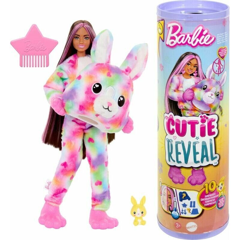 Barbie Cutie Reveal Bunny hinta ja tiedot | Tyttöjen lelut | hobbyhall.fi