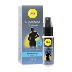 Stimuloiva suihke miehille Pjur Superhero Ultimate, 20ml hinta ja tiedot | Liukuvoiteet | hobbyhall.fi