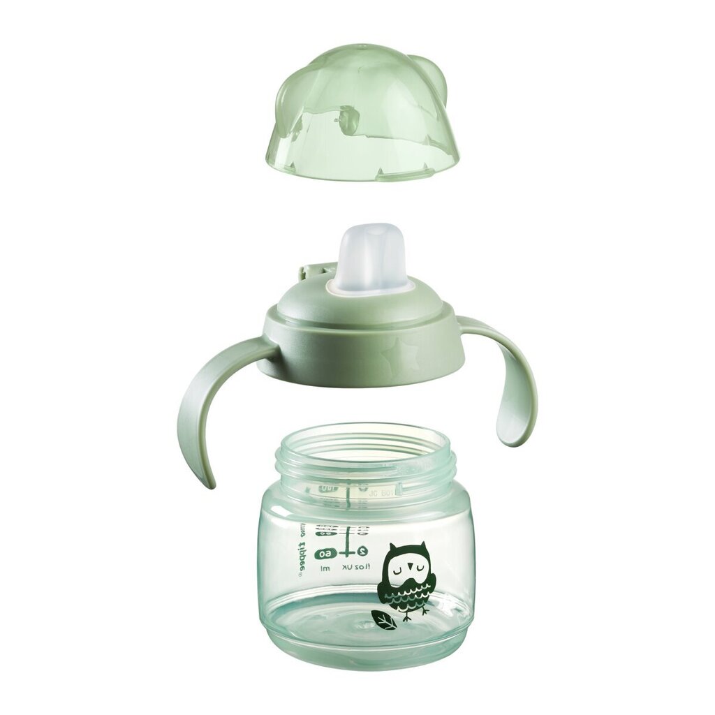 Muki kahvoilla Tommee Tippee 447871, 6+ kk, 190 ml hinta ja tiedot | Tuttipullot ja tarvikkeet | hobbyhall.fi