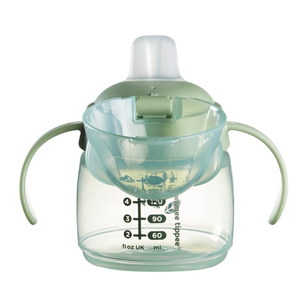 Muki kahvoilla Tommee Tippee 447871, 6+ kk, 190 ml hinta ja tiedot | Tuttipullot ja tarvikkeet | hobbyhall.fi