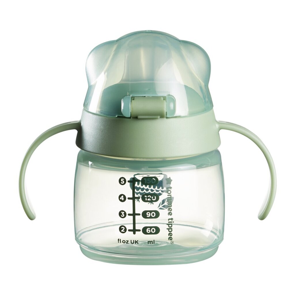 Muki kahvoilla Tommee Tippee 447871, 6+ kk, 190 ml hinta ja tiedot | Tuttipullot ja tarvikkeet | hobbyhall.fi