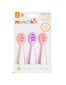 Vauvan lusikat Munchkin Gentle Dip, Pink/Purple, 4+ kk, 3 kpl hinta ja tiedot | Vauvan ja lasten astiat | hobbyhall.fi