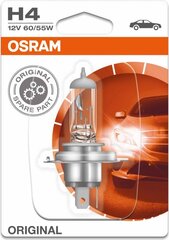 Hehkulamppu Osram Original Line H4, 1 kpl hinta ja tiedot | Osram Sähköosat ja tarvikkeet | hobbyhall.fi