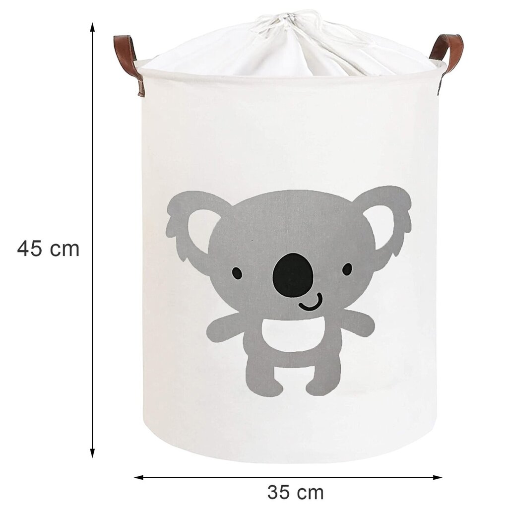 Sipo lelukori koala BT026, 35x35x45 cm hinta ja tiedot | Säilytyslaatikot ja -korit | hobbyhall.fi