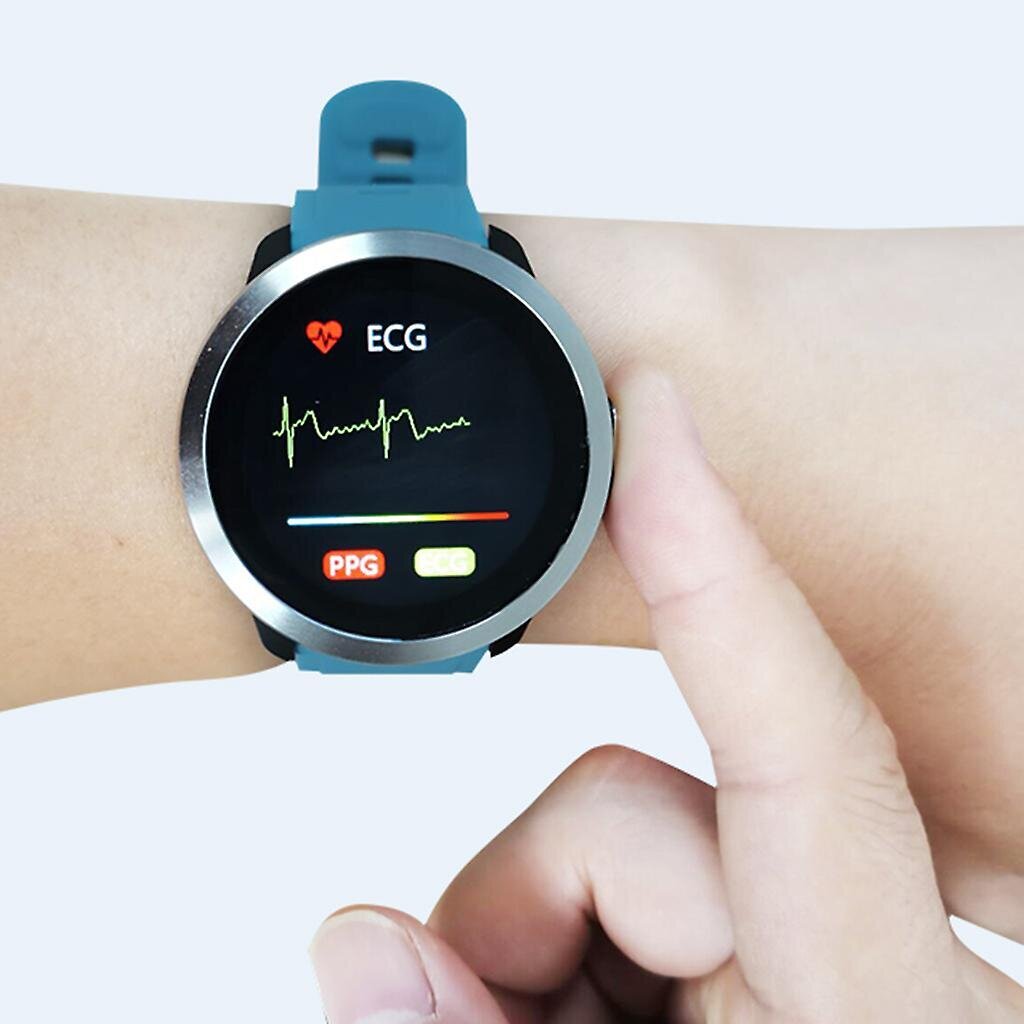 Sykemittari Verenpaine Ecg-m18plus Smartwatch Sport Fitness askelmittari hinta ja tiedot | Älykellot | hobbyhall.fi