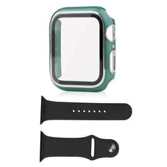 Rannehihnat Apple Watch Series 8 45mm/7 45mm Smartwatch Sport Rannekello + kova PC Electroplatin hinta ja tiedot | Älykellot | hobbyhall.fi