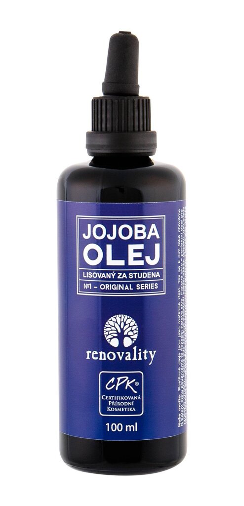 Renovality Original Series Jojoba Oil vartaloöljy 100 ml hinta ja tiedot | Eteeriset ja kosmeettiset öljyt | hobbyhall.fi