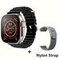 49mm älykello Apple Smart Watch Ultra Series 8 Miesten Naisten Kellot Nfc GPS Track Lämpömittari Bluetoothpuhelu Vedenpitävä Urheilu hinta ja tiedot | Älykellot | hobbyhall.fi