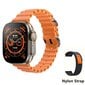 49mm älykello Apple Smart Watch Ultra Series 8 Miesten Naisten Kellot Nfc GPS Track Lämpömittari Bluetoothpuhelu Vedenpitävä Urheilu hinta ja tiedot | Älykellot | hobbyhall.fi