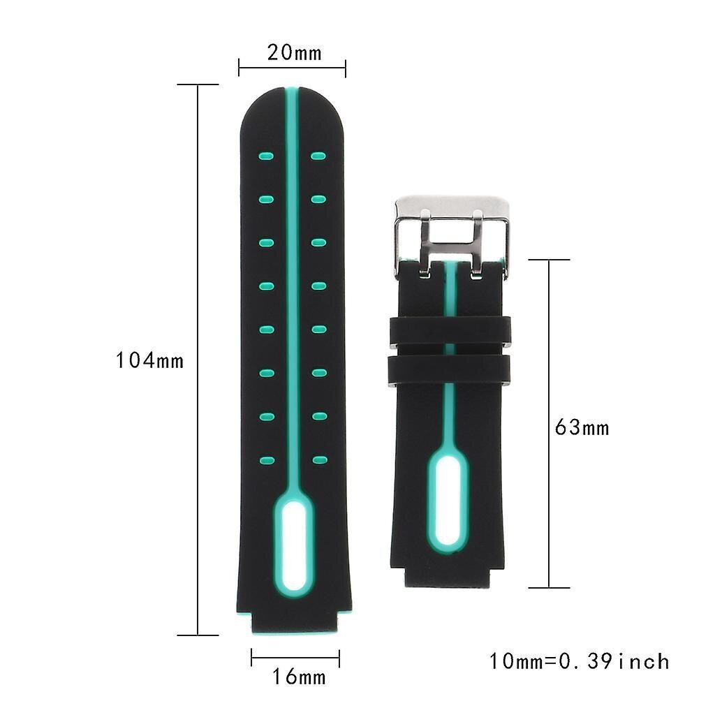 Silikoninen rannehihna lasten älykellolle 16 mm kello kestävät rannekellot hinta ja tiedot | Älykellot | hobbyhall.fi