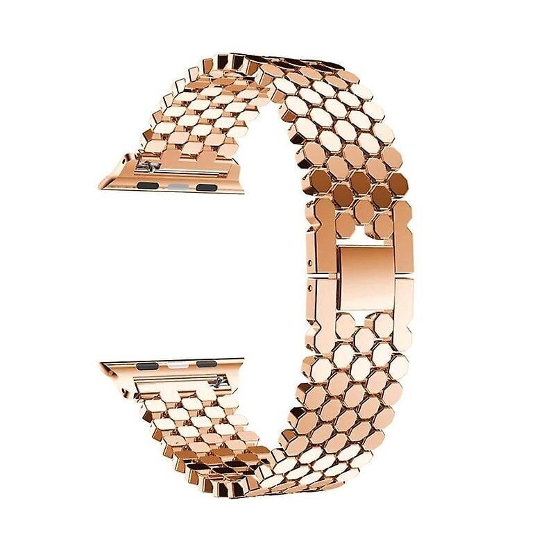 Fish Scale -älykellon ranneke Apple Watch Series 9/8/7 41mm/6/5/4/SE (2023)/SE(2022)/SE hinta ja tiedot | Älykellot | hobbyhall.fi