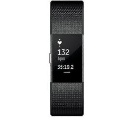 Älykello Fitbit Charge 2 kellotaulu musta hihna silikoni Fitness rannerengas hinta ja tiedot | Älykellot | hobbyhall.fi