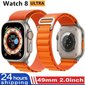 49 mm Apple Watch Ultra 8 -älykellolle Smart Watch Miesten Naisten Series Nfc Bluetooth Call Wireless Charge Fitness Waterproof Watch hinta ja tiedot | Älykellot | hobbyhall.fi