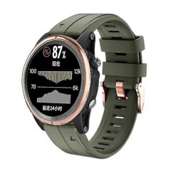 Vaihtohihna Garmin Fenix 5s Plus 6s Prolle, silikoninen 20 mm älykellon ranneke korkealaatuinen hinta ja tiedot | Älykellot | hobbyhall.fi