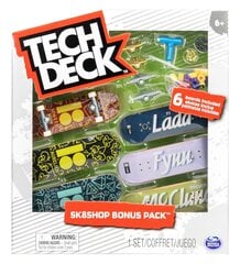 Finger Skateboard Set Tech Deck Sk8Shop Bonus Pack PlanB, 6 d. hinta ja tiedot | Poikien lelut | hobbyhall.fi