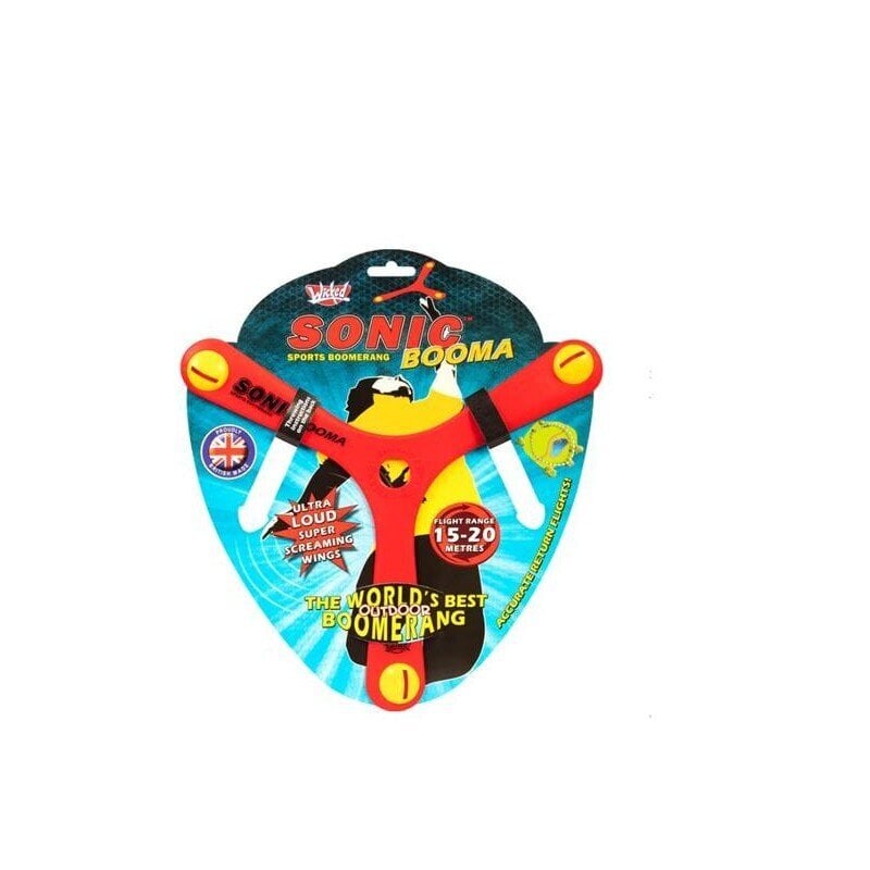 Wicked Vision Sonic Booma Boomerang hinta ja tiedot | Poikien lelut | hobbyhall.fi