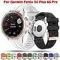 Vaihtohihna Garmin Fenix 5s Plus 6s Prolle, silikoni 20 mm älykellon ranneke hinta ja tiedot | Älykellot | hobbyhall.fi