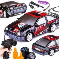 Kauko-ohjattava Car Drift Car Auto RC Drift hinta ja tiedot | Poikien lelut | hobbyhall.fi